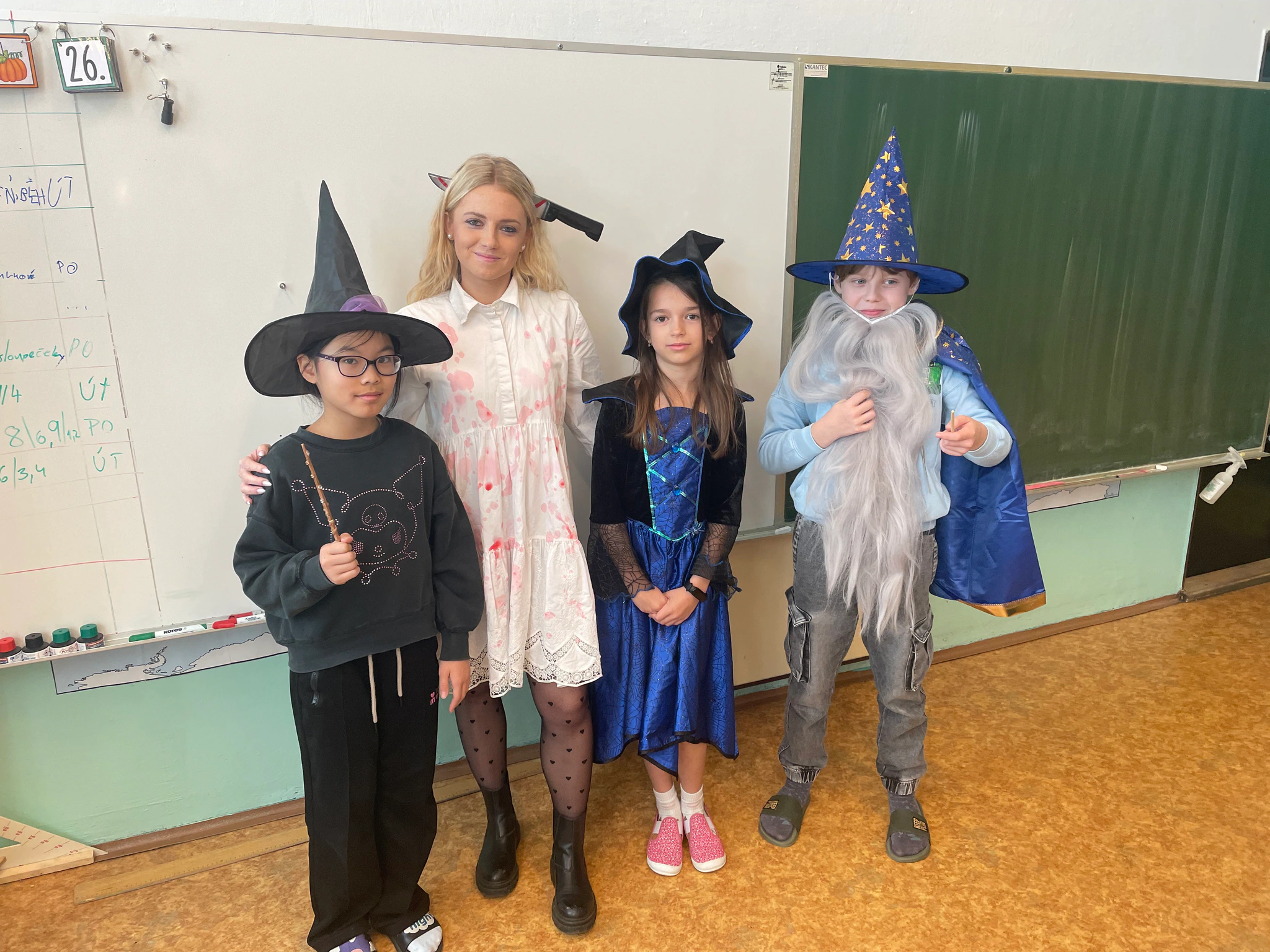 Halloween ve škole