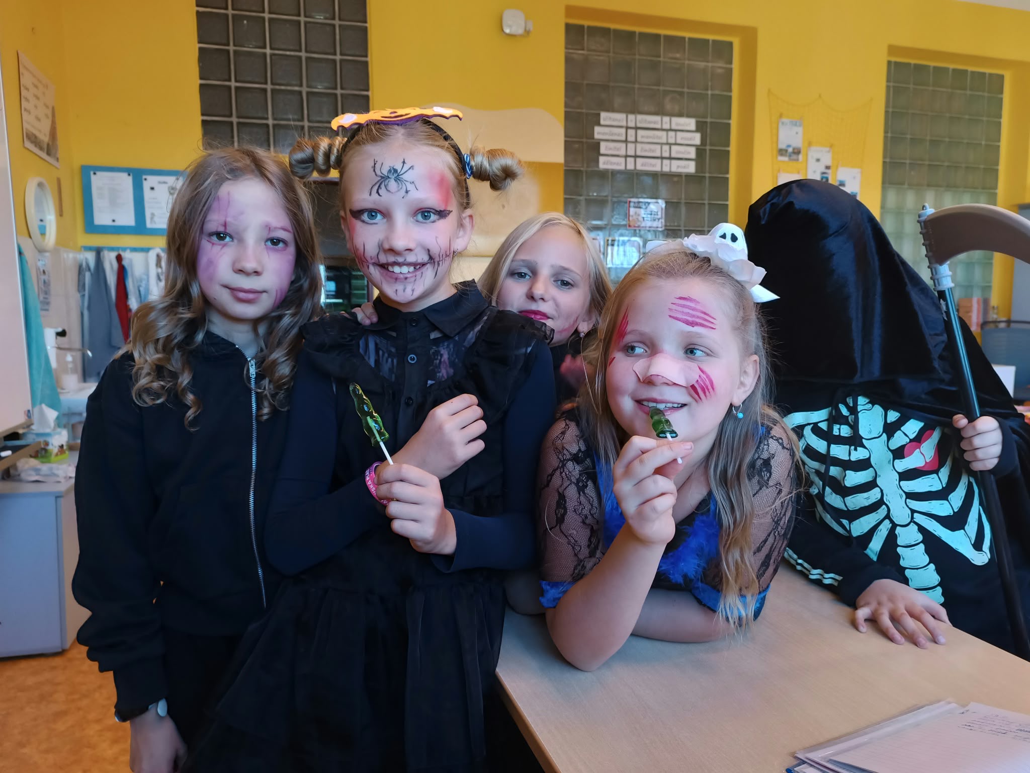 Halloween ve škole